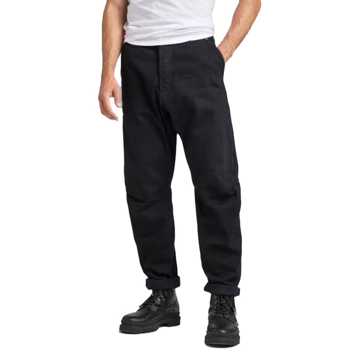 Grip 3D Relaxed Tapered Jeans/Pitch Black