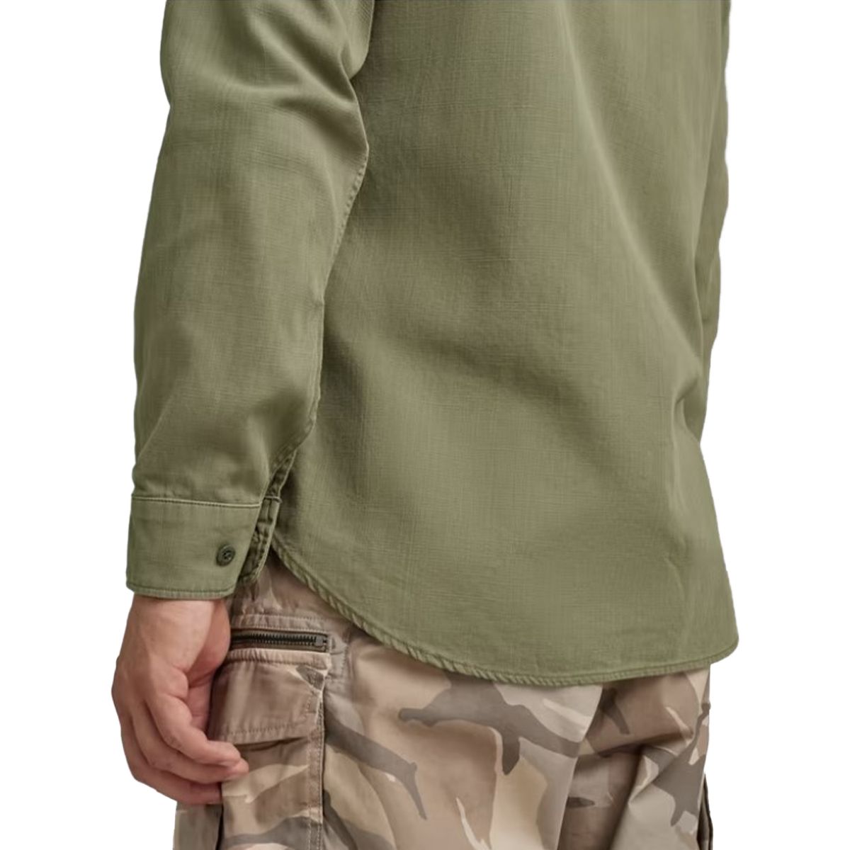 Marine Slim Shirt/Green