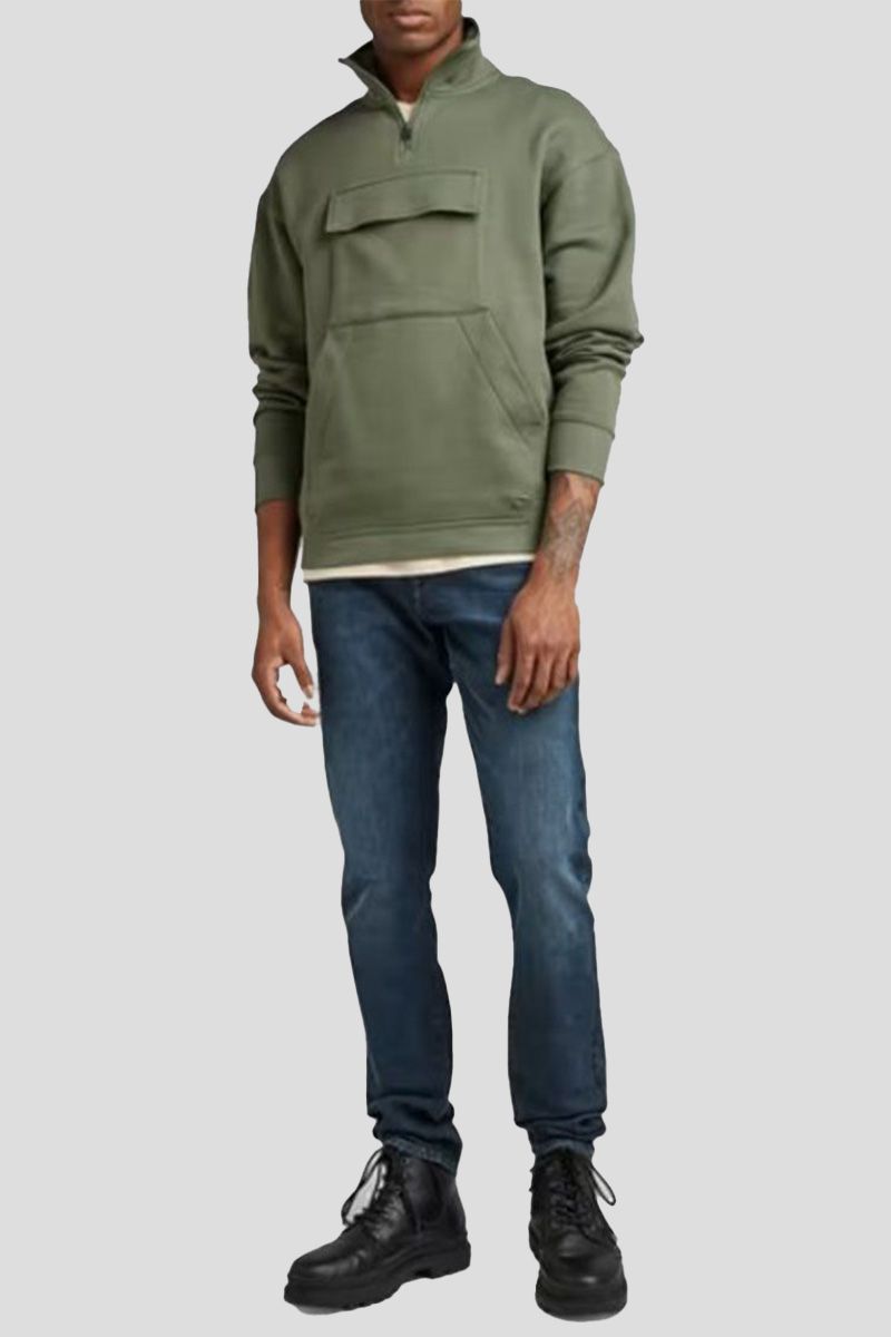Double Pocket Loose Sweater