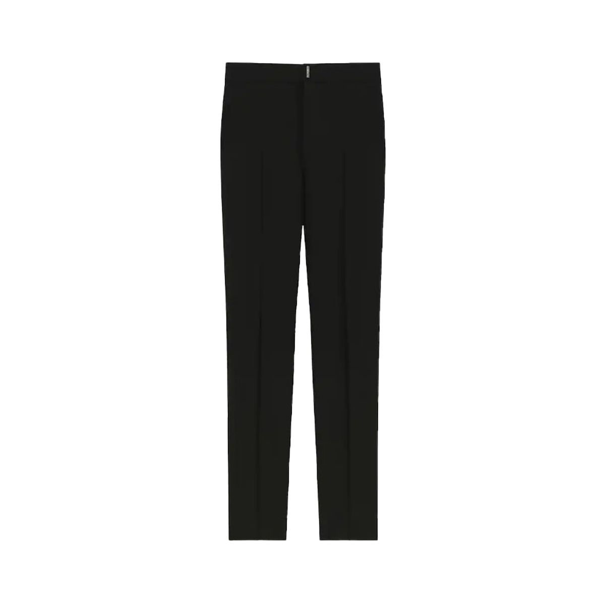 Black Tailored Wool Trousers