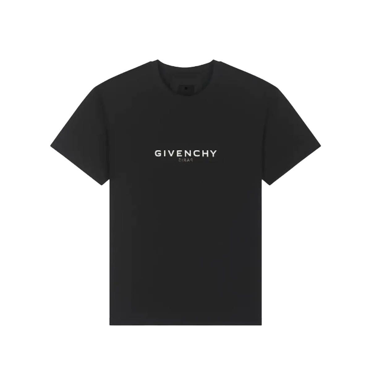 Reverse Oversized Black T-Shirt