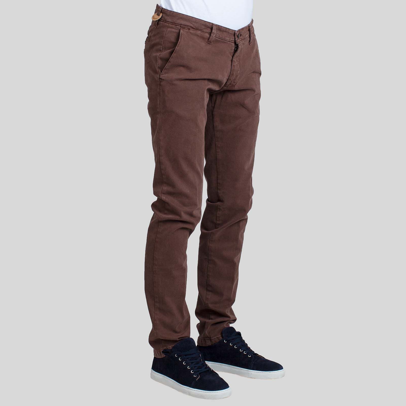 Brown Casual Pants