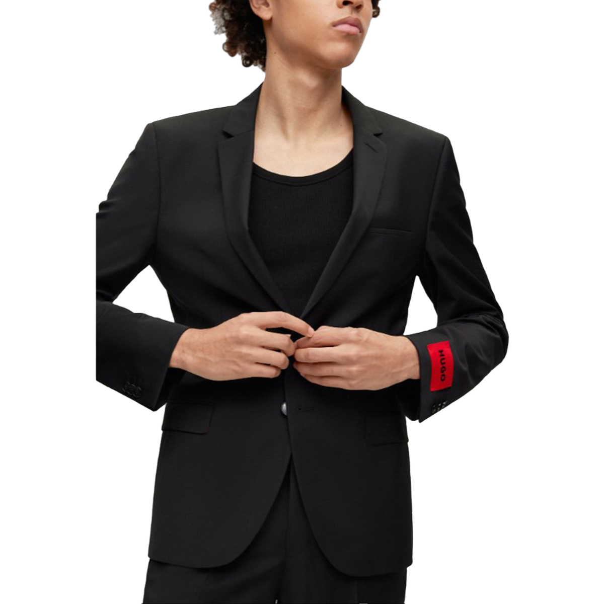 Extra-Slim-Fit Suit In A Super-Flex Wool Blend