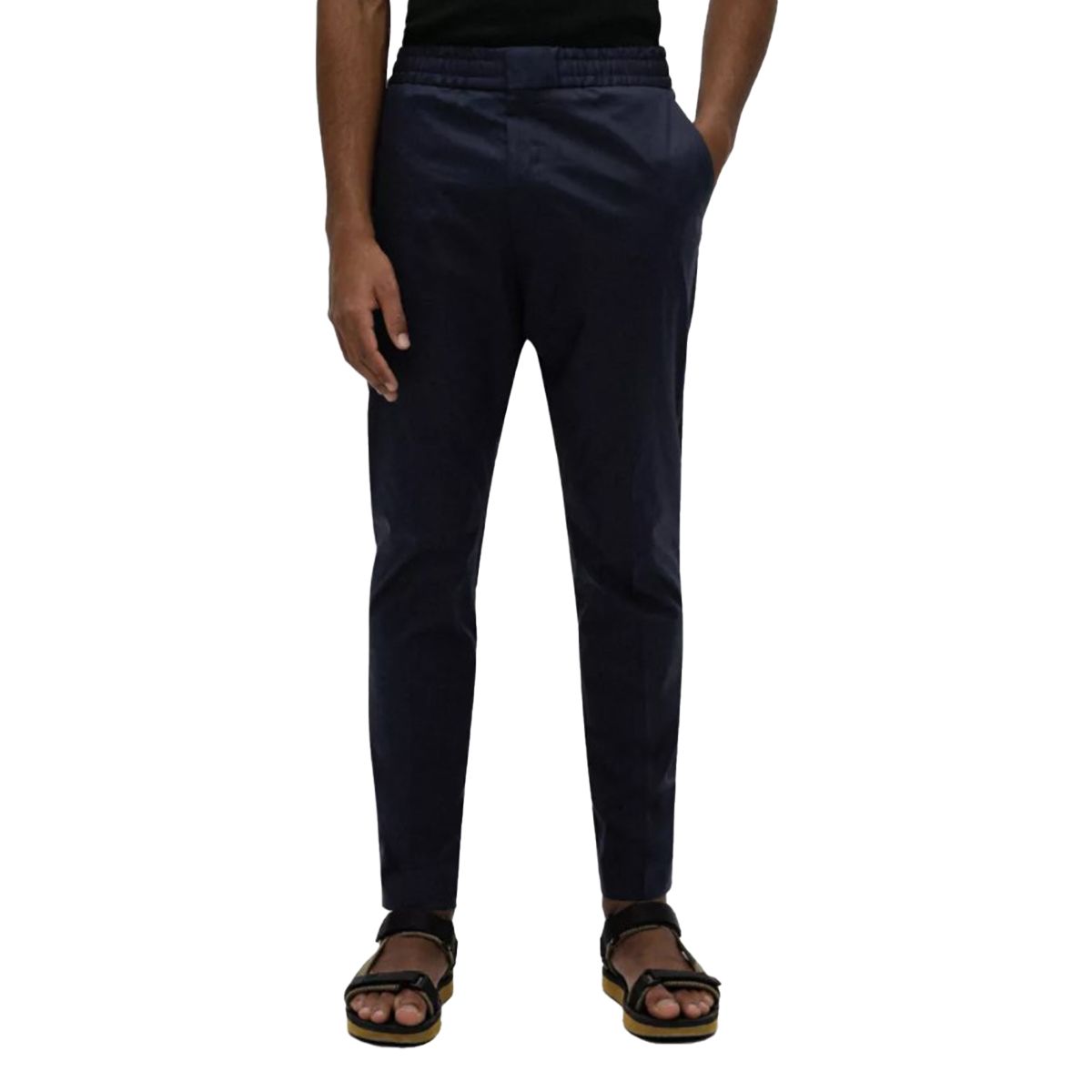 Extra-Slim-Fit Cotton Trousers