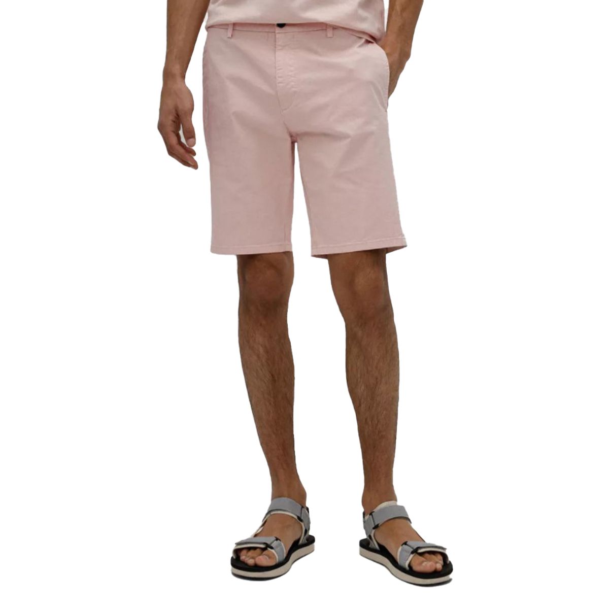 Slim-Fit Chino Shorts/Pink