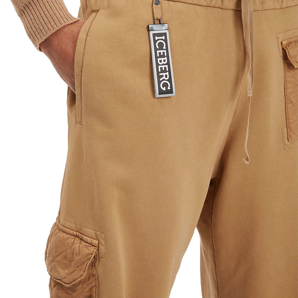 Camel Oversize Sweat Pants