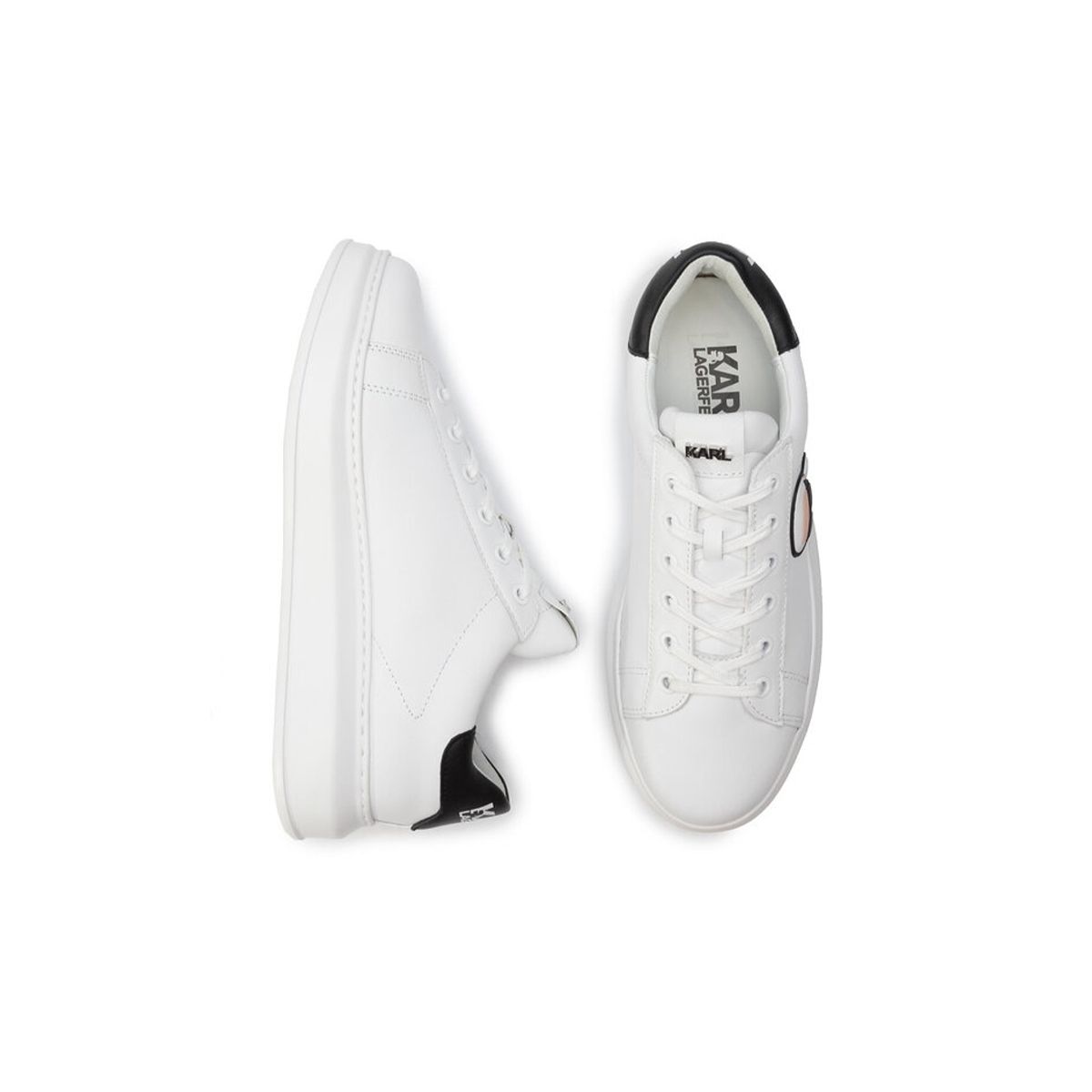 Karl Ikonik 3D Sneaker In White