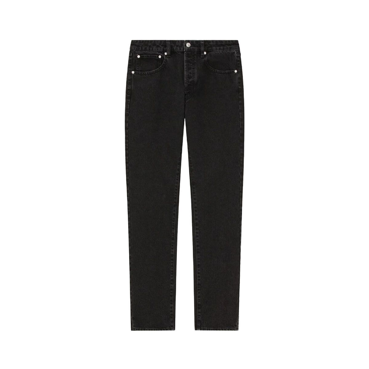 High-Waisted Slim-Fit Jeans