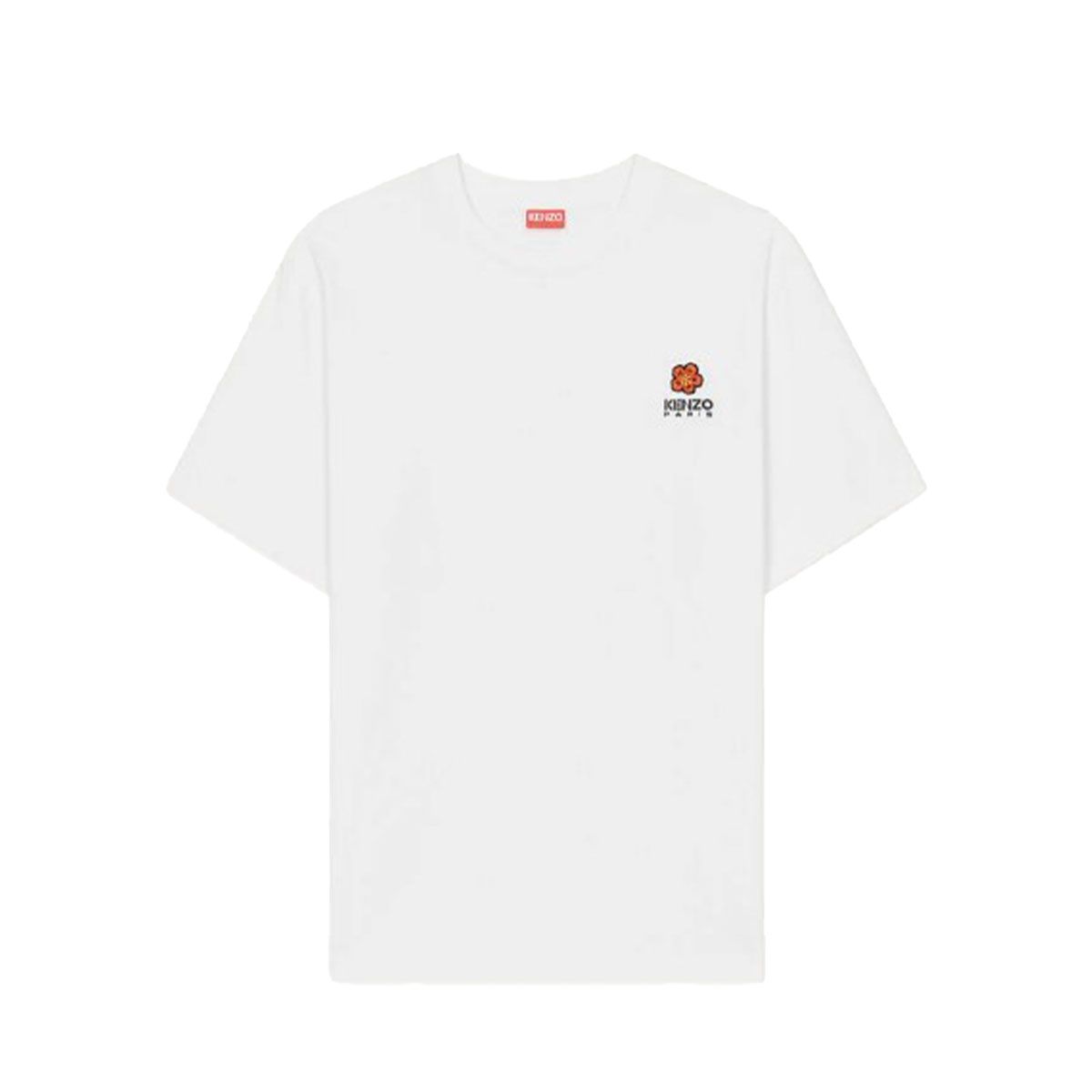 'Boke Flower' Crest T-Shirt/White