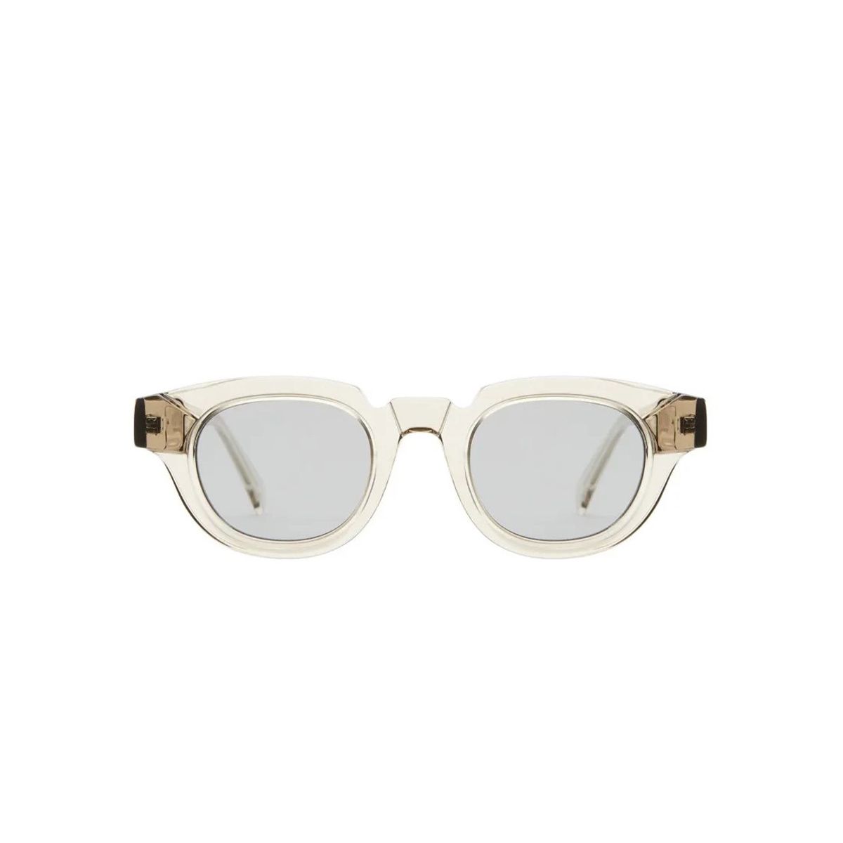 Smoke + Transparent Grey Sunglasses