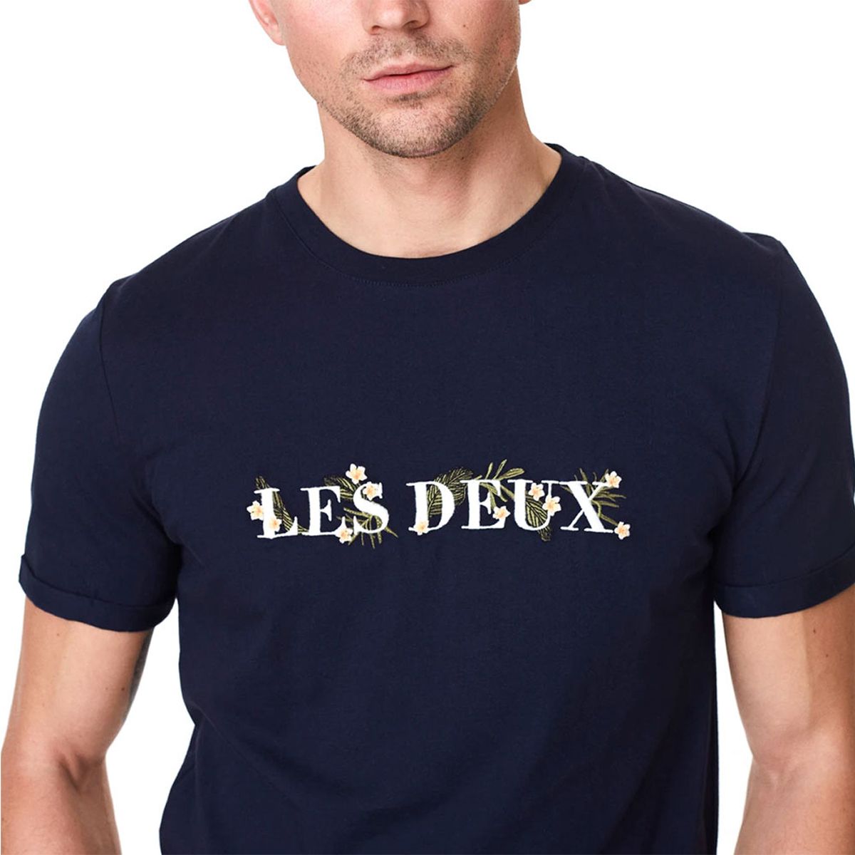 Dark Navy Fleur-De-Lis T-Shirt