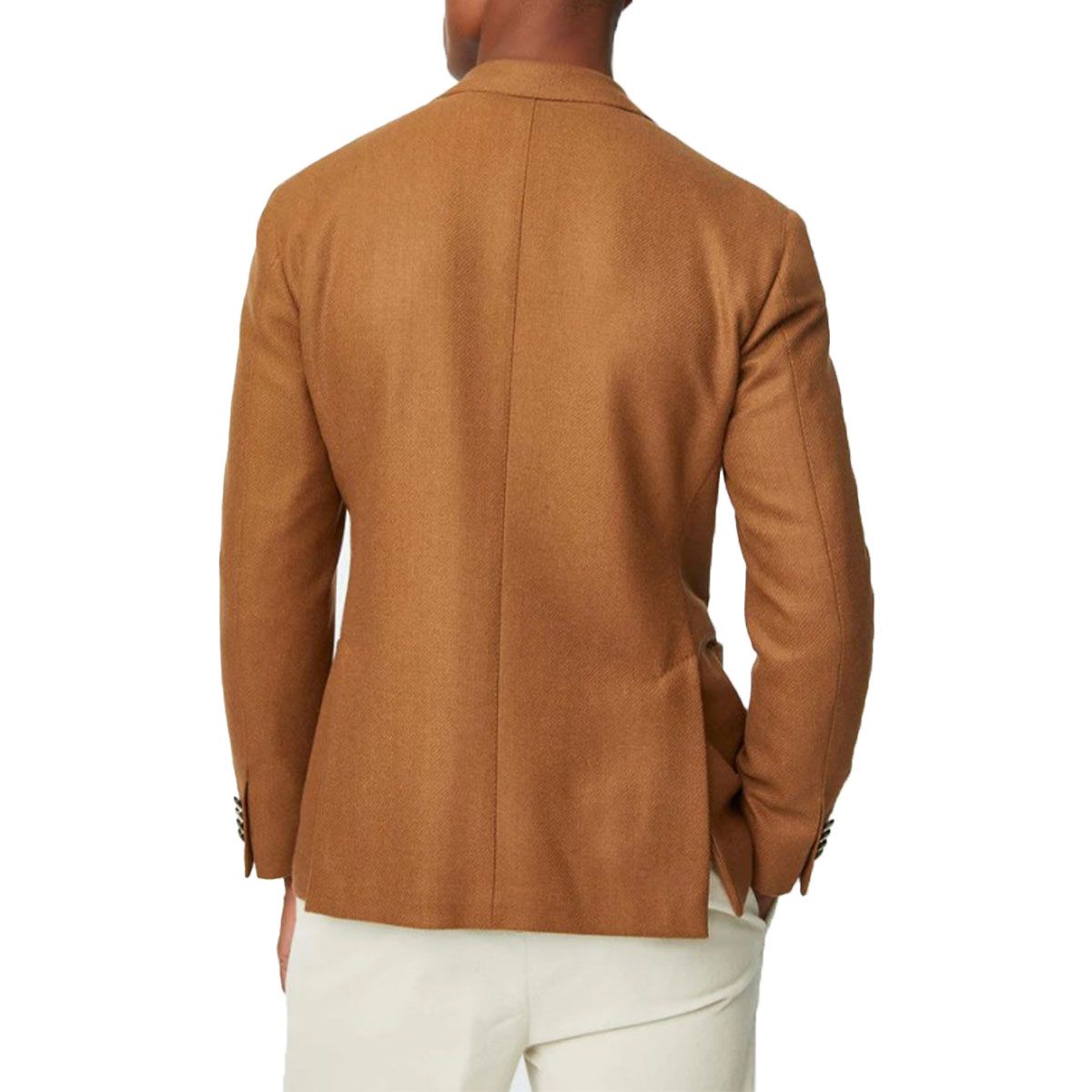 Double Breasted Tom Jacket In Tobacco