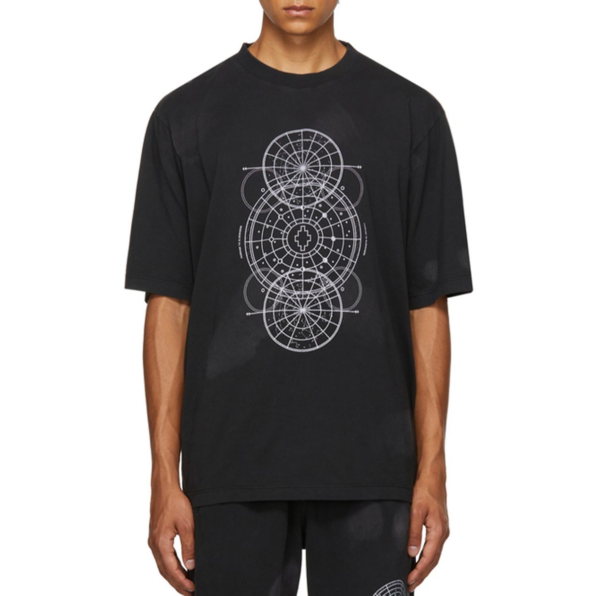 Astral Circles Over T-Shirt