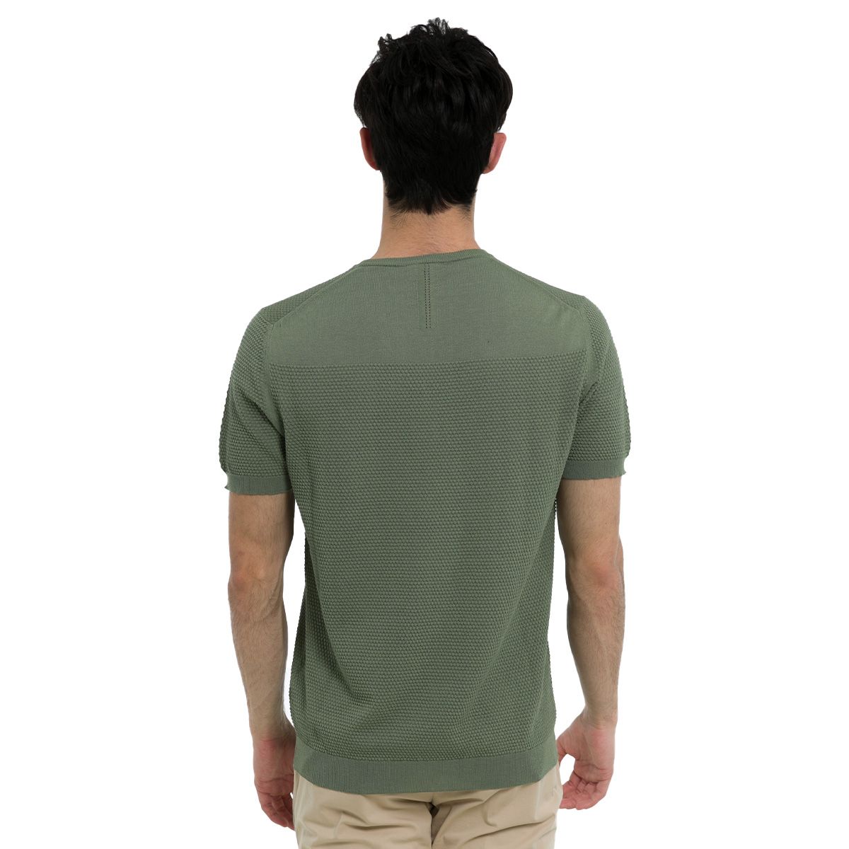 Elounta Crew Neck T-Shirt/Green
