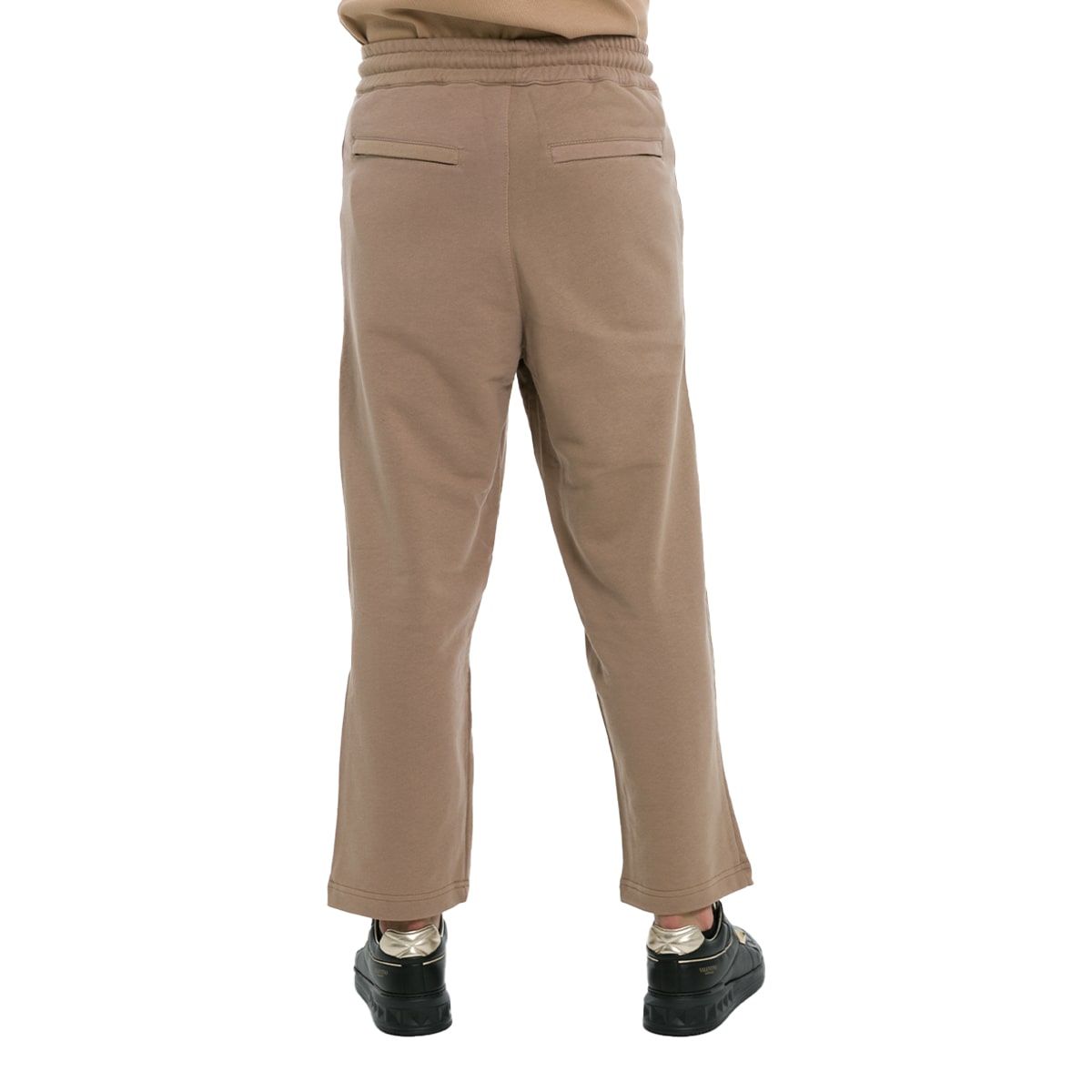 Light Brown Cotton Sweatpants