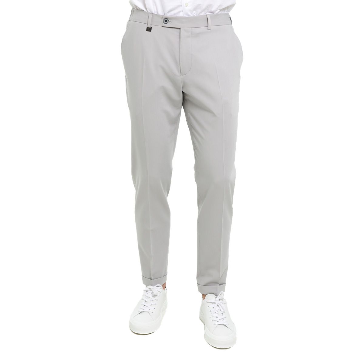 Slim Fit Chino Trousers/Grey