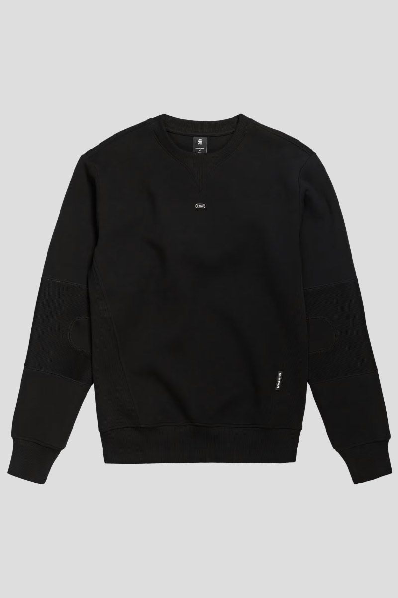 Moto Sweater In Black