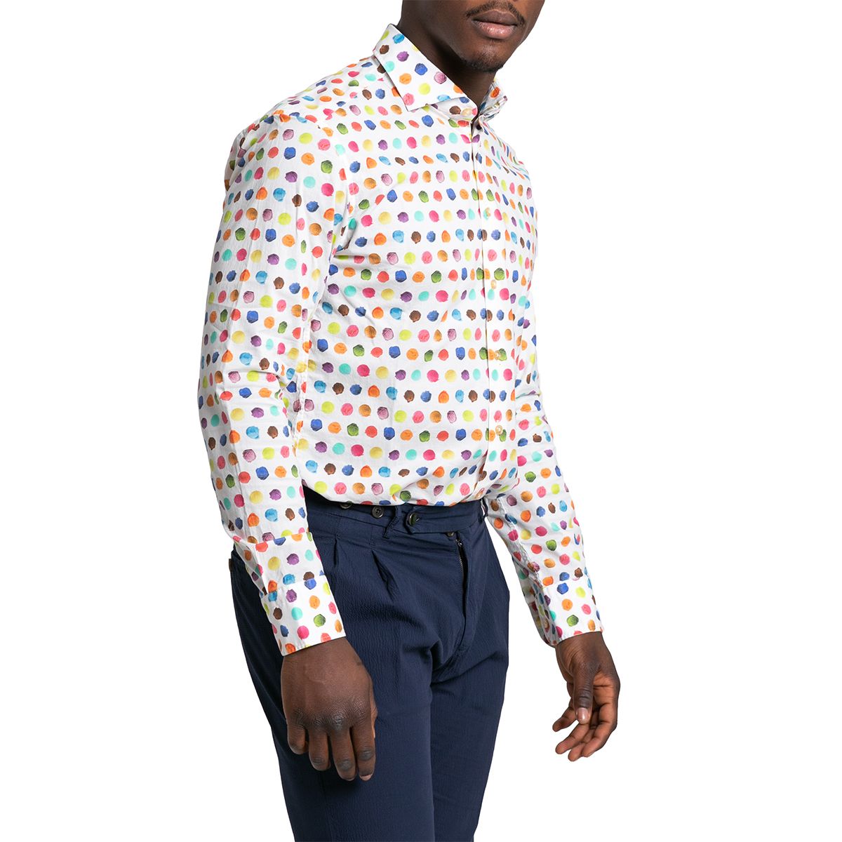 Multicolor Spots Shirt