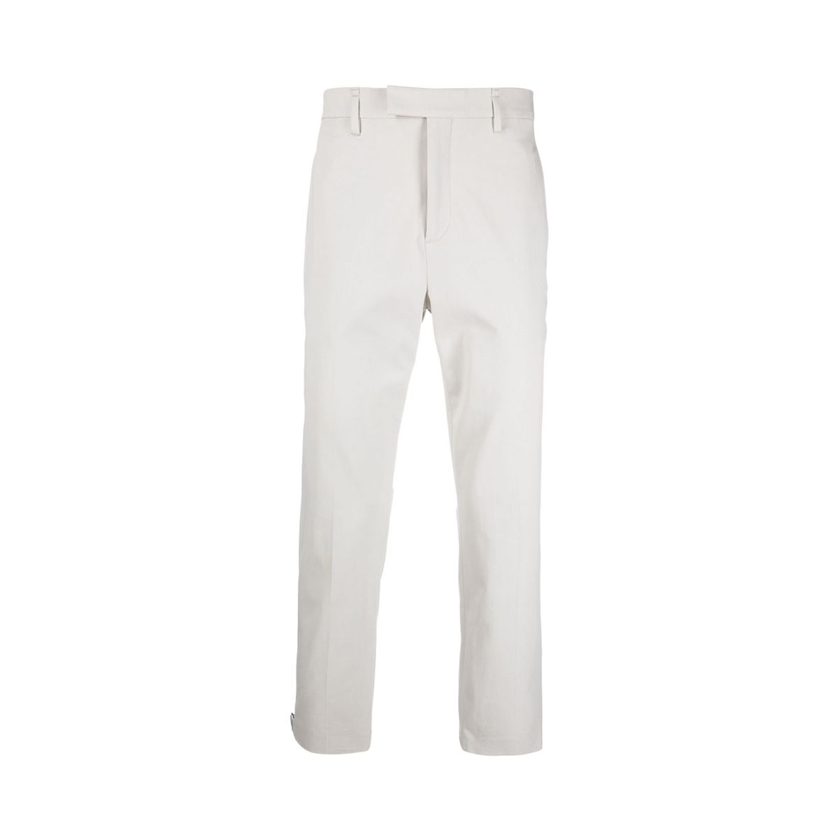 Buckled Cuff Tapered Trousers /Stone