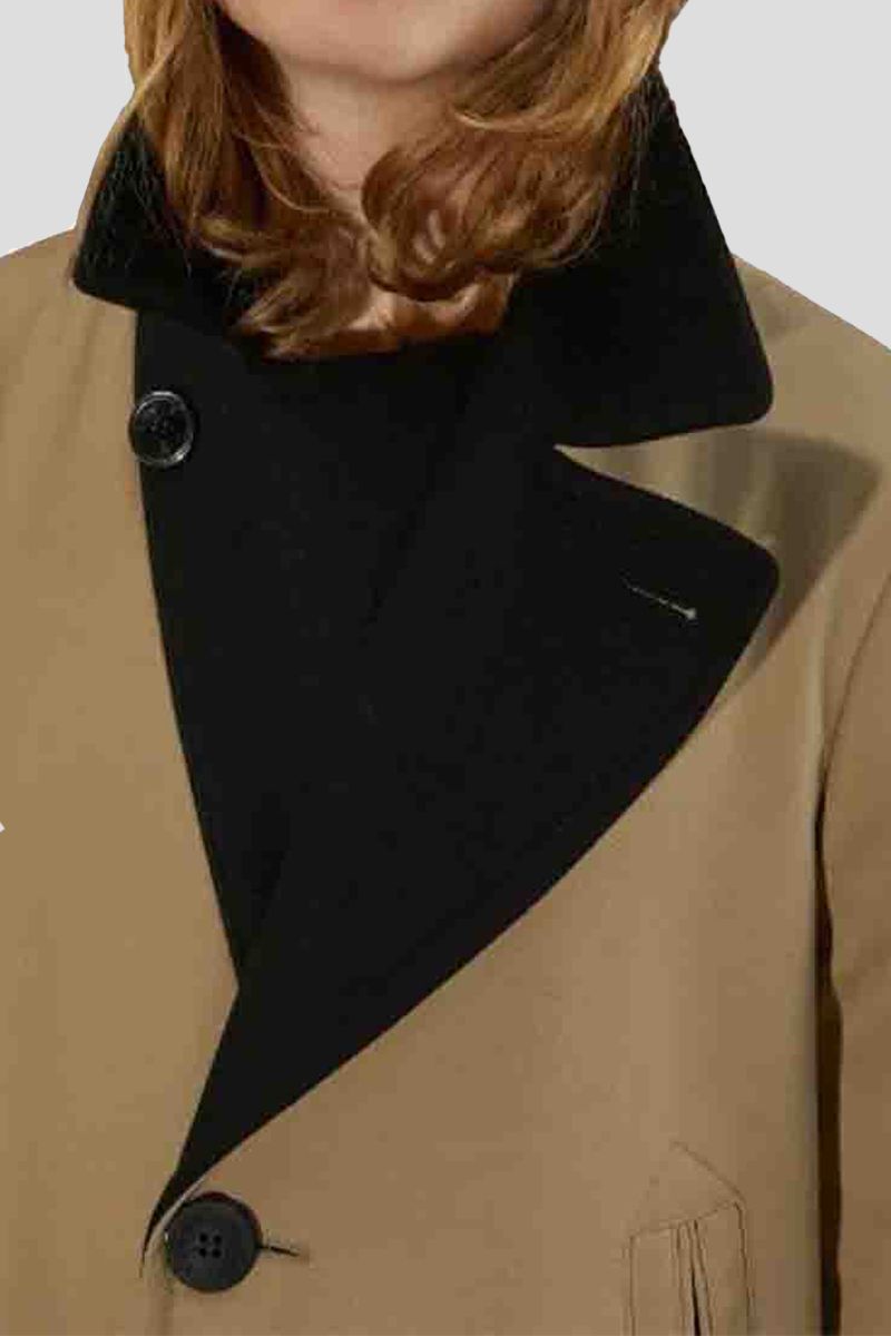 Coat With Big Lateral Pockets