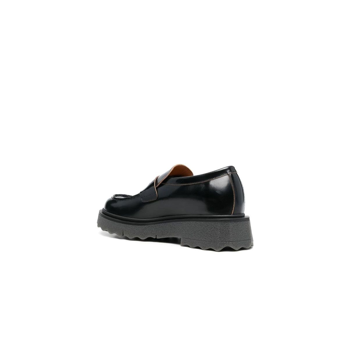 Leather Sponge Loafers