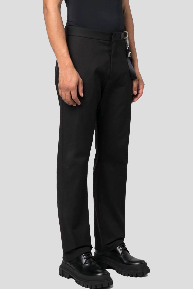 Off Straight-Leg Tailored Trousers