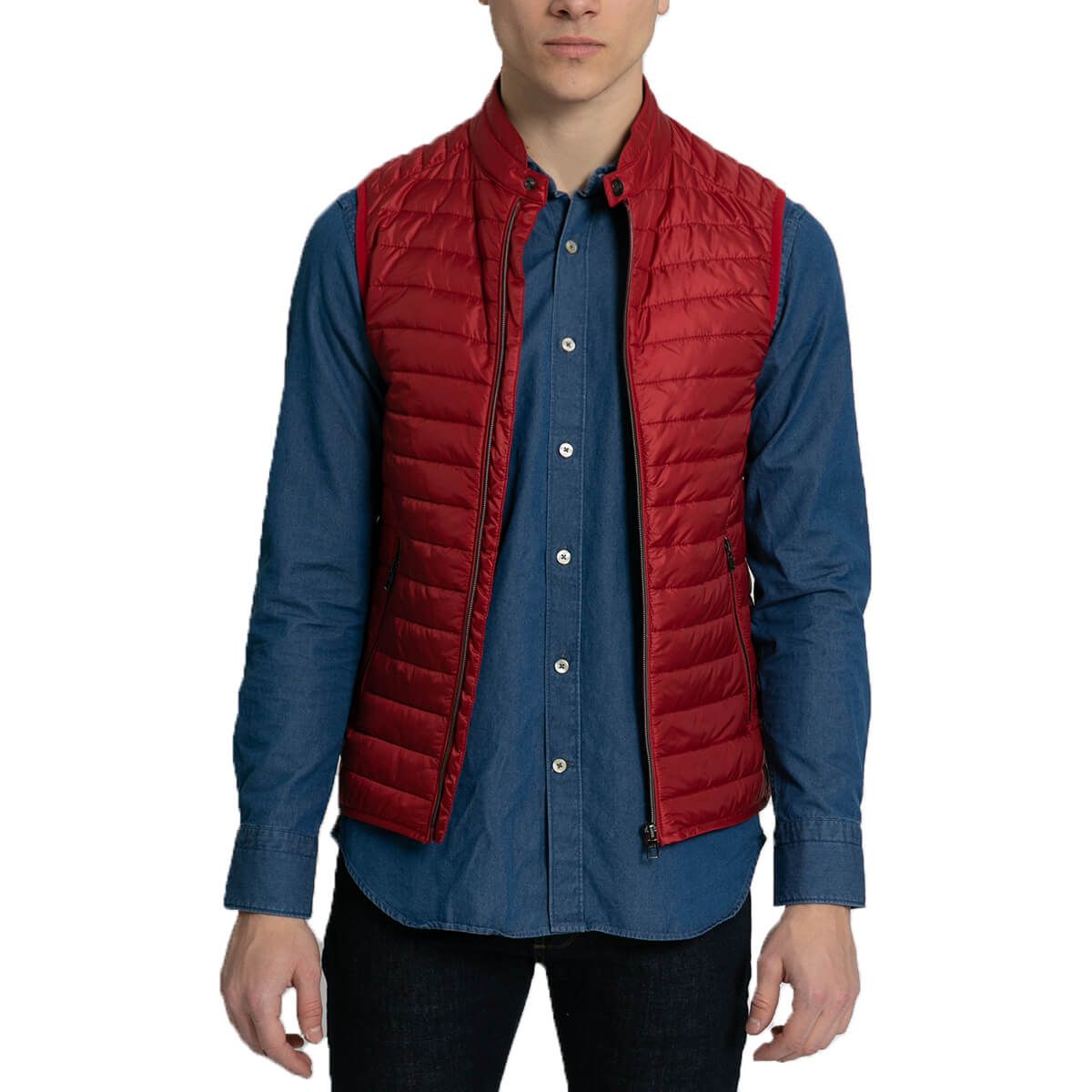 Puffer Gilet/Red