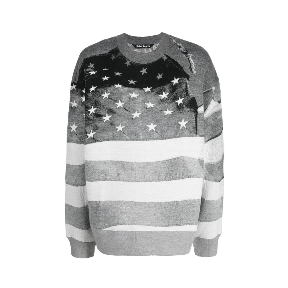 Stars And Stripes Print Sweatshirt