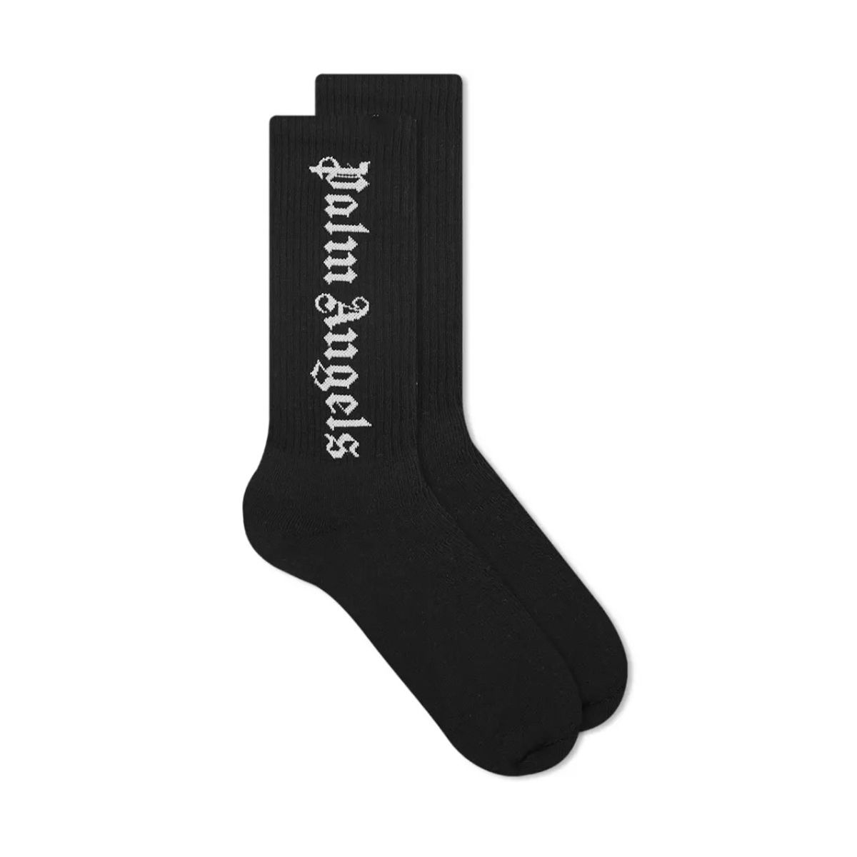 Printed Logo Socks/Black