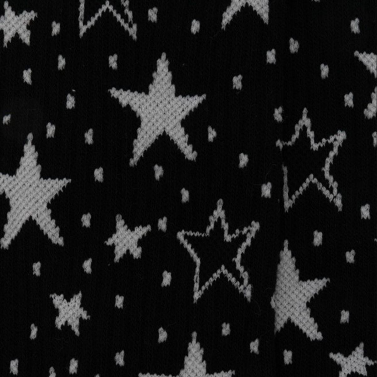 Star-Intarsia Socks