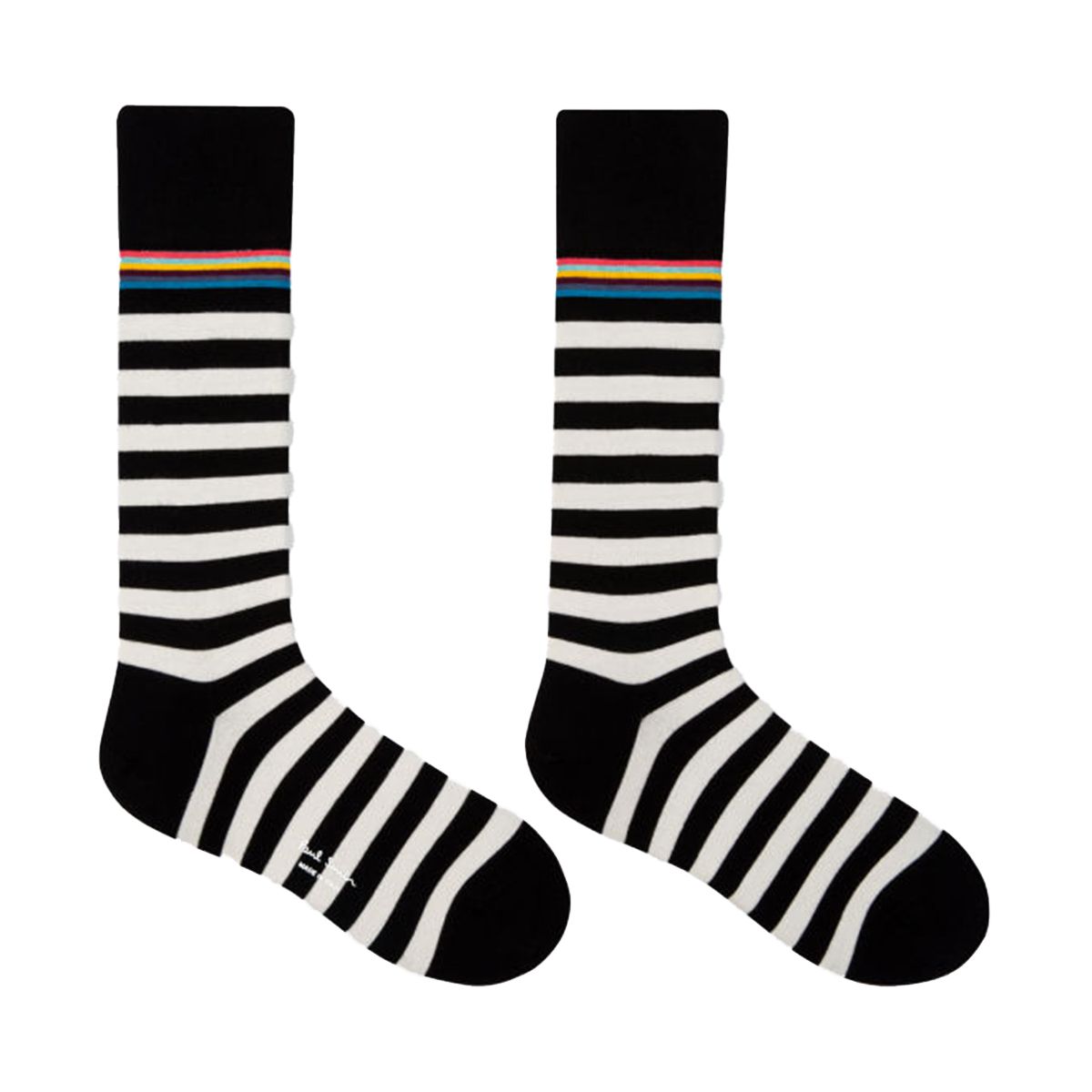 Polka Dot Stripe Socks Two Pack