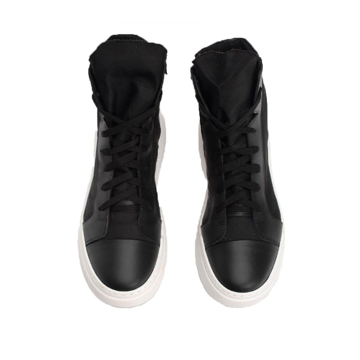 Black High Heels Sneakers