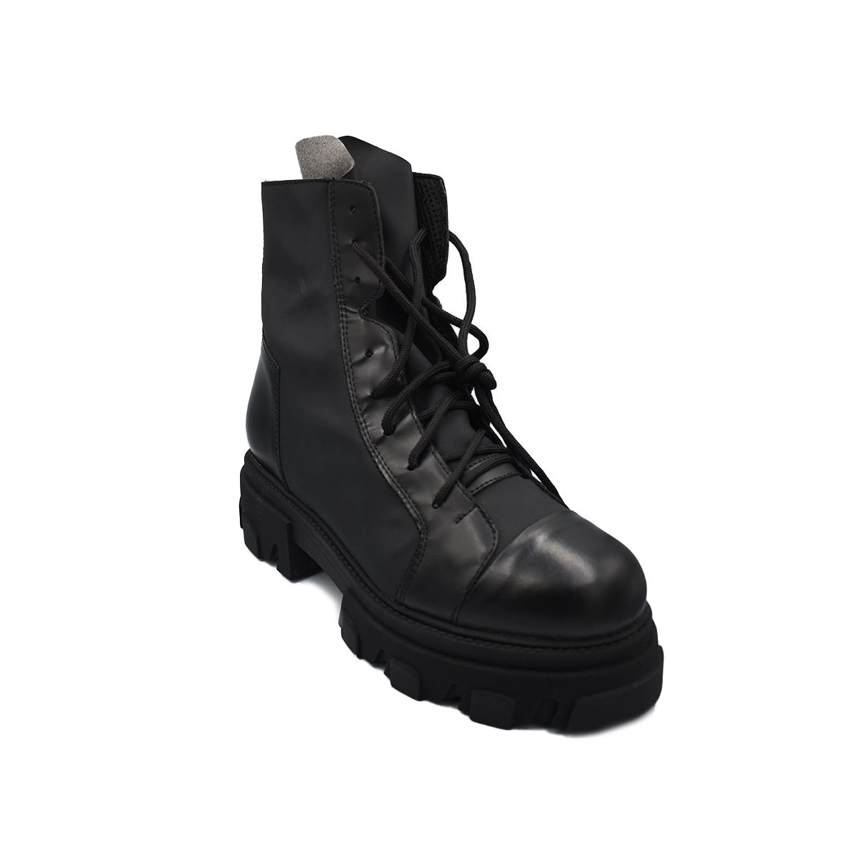 High Top Lace-Up Boot