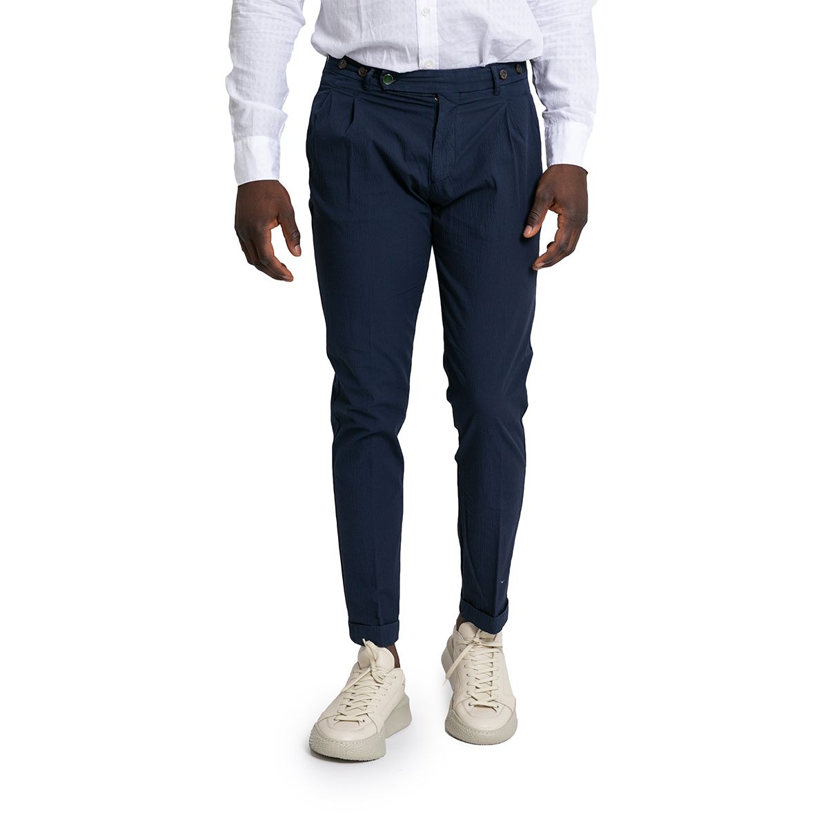 Barber Tailored Trousers/Blue