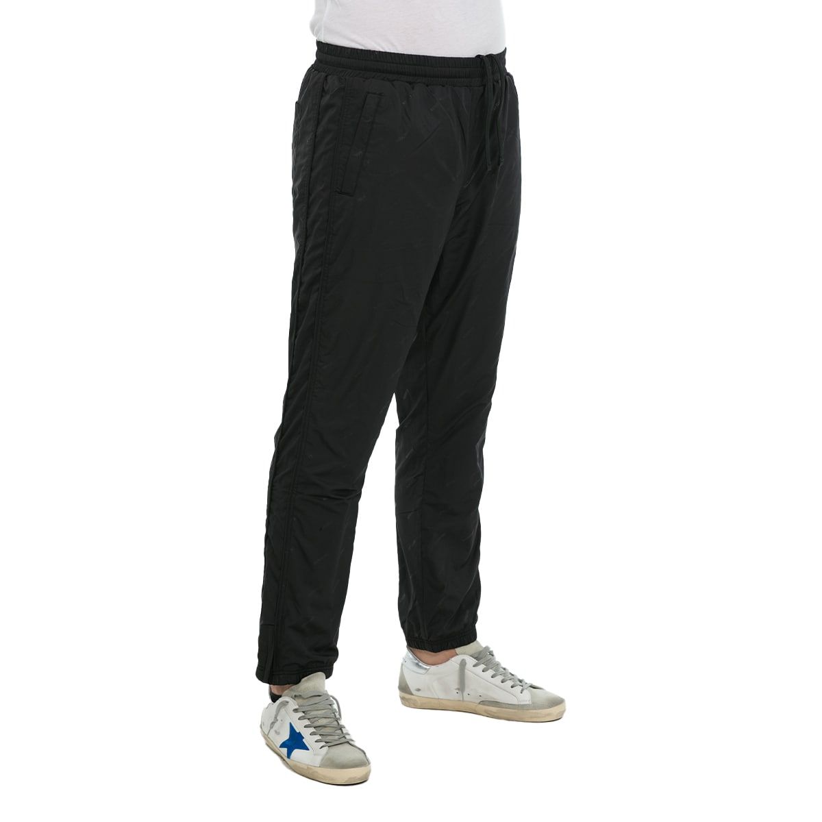 Black Relaxed Trackpants
