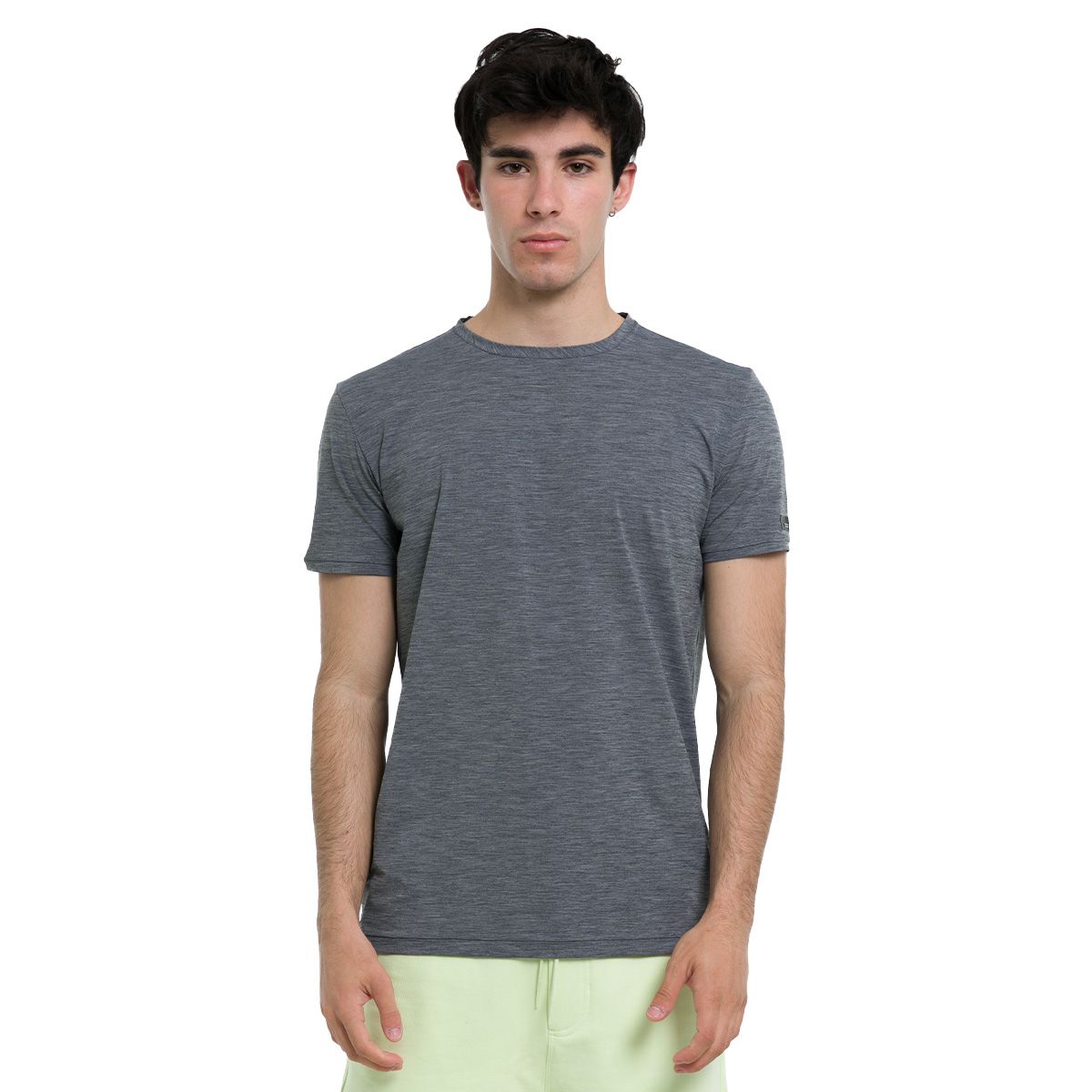 Grey Short-Sleeved T-Shirt