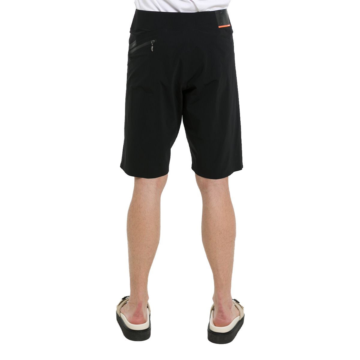 Black Knee-Length Bermuda Shorts