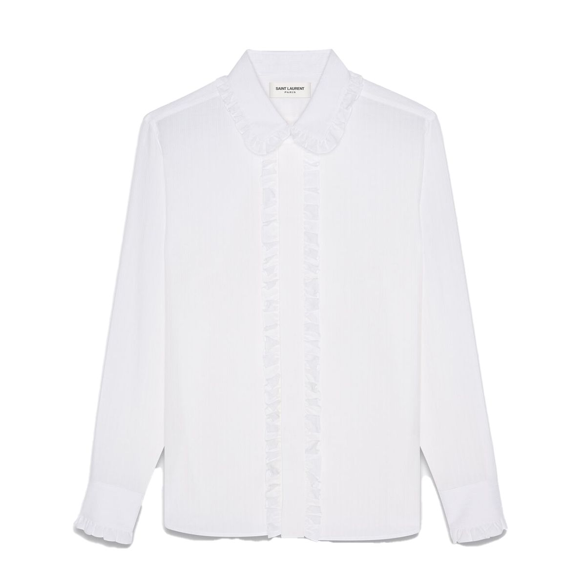 Frilly Fitted Shirt