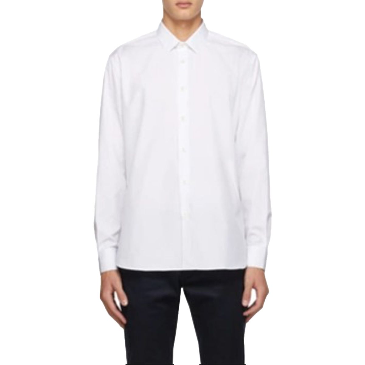 Slim Fit Classic Shirt/White