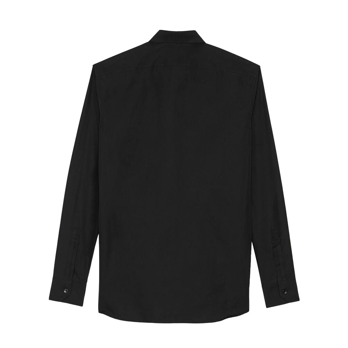 Poplin Collar Shirt/Black