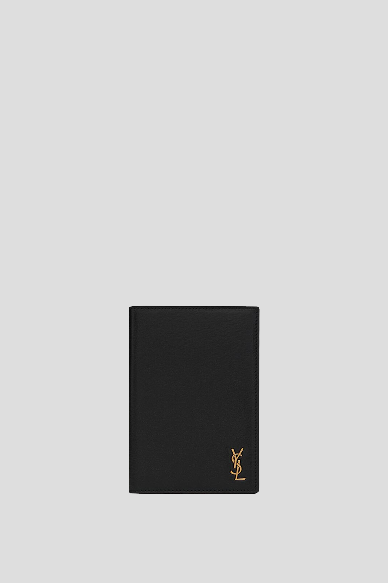 Tiny Monogram Passport Case In Smooth Leather