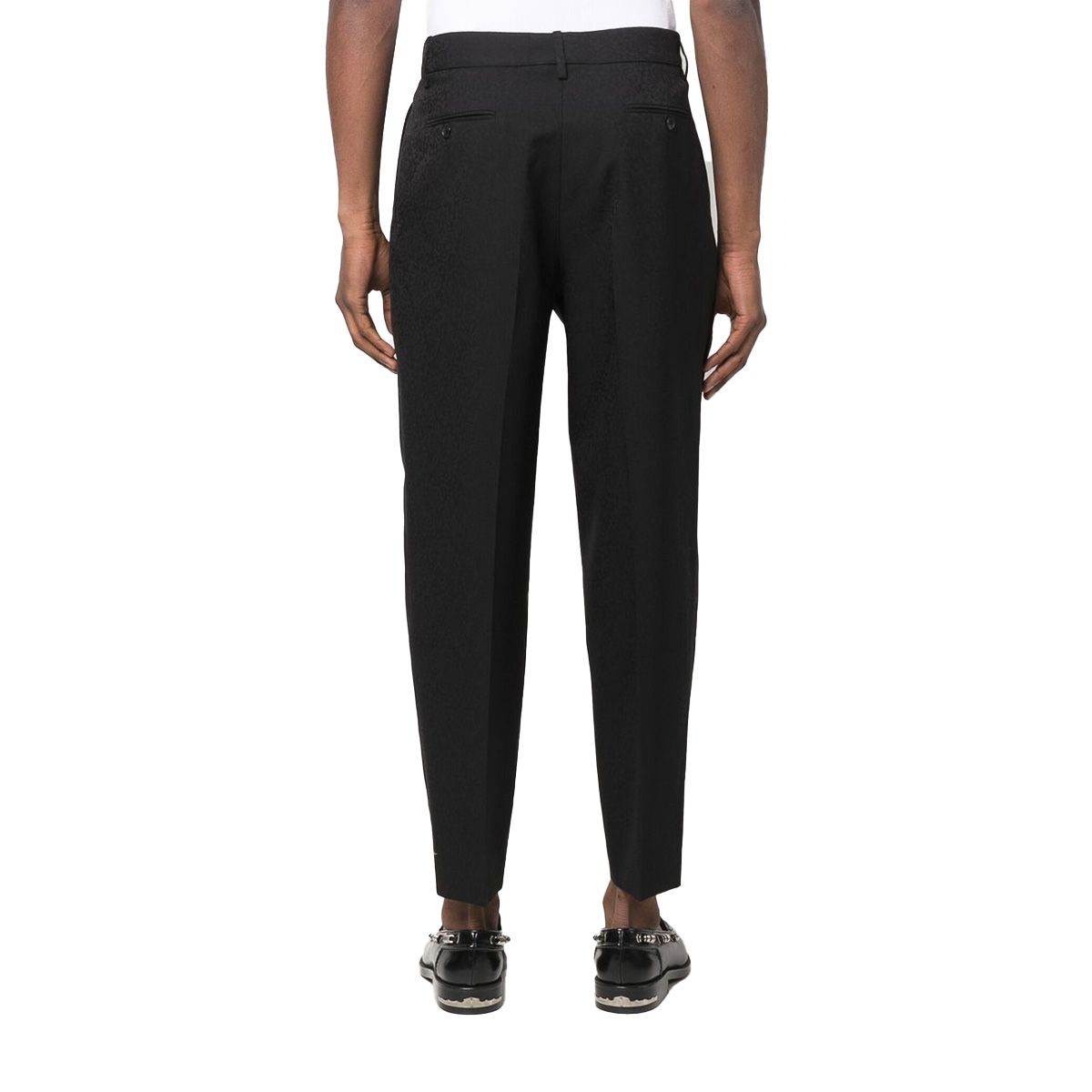 Wool Tapered Trousers