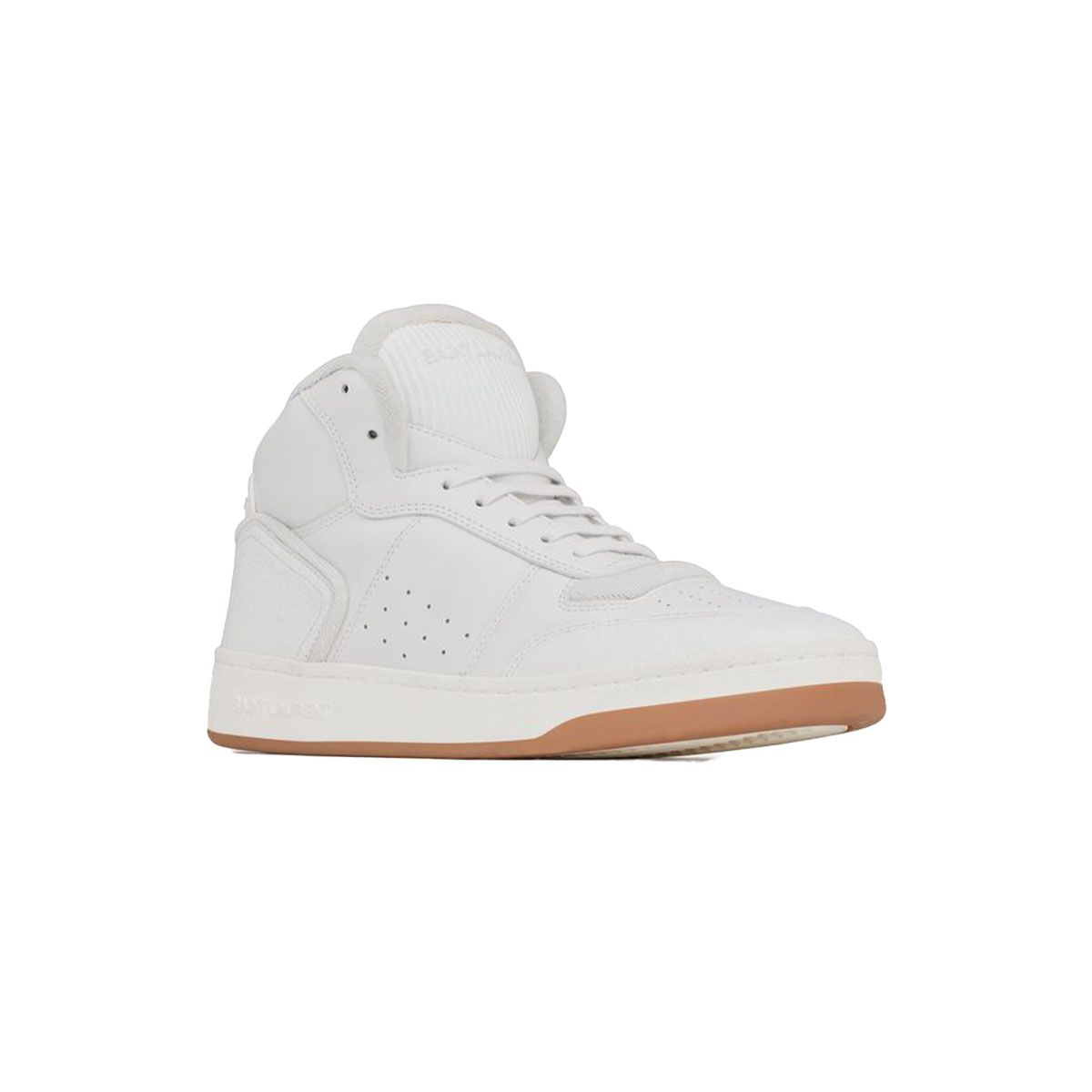 80 Mid Top Sneakers In Smooth & Grained Leather