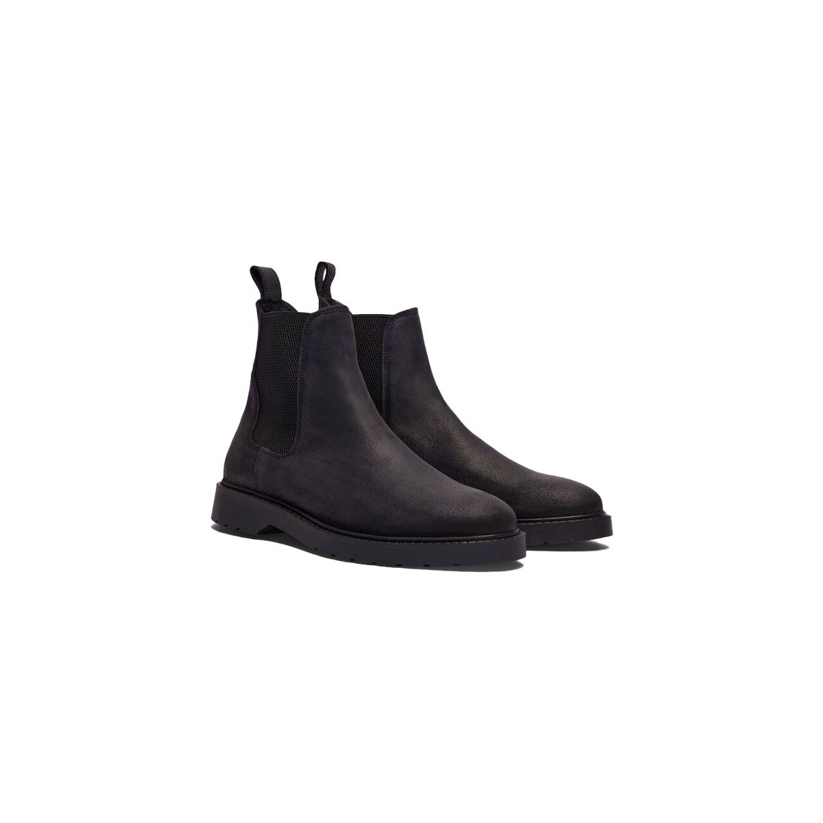 Chelsie Classic Leather Black Boots