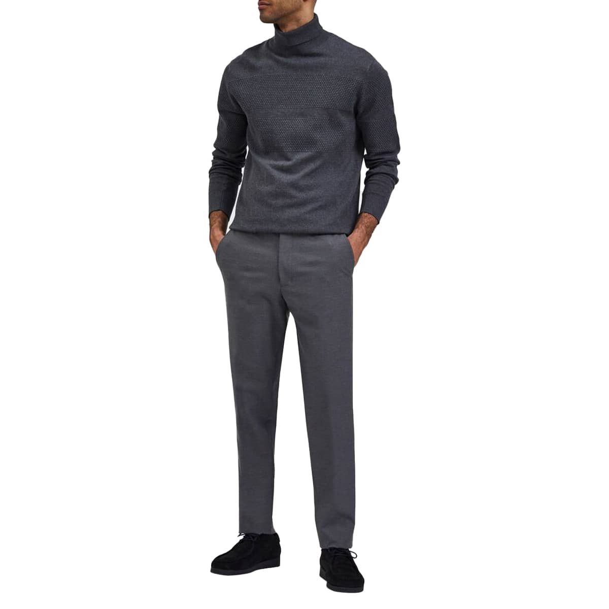 Grey 175 Slim Fit Trousers