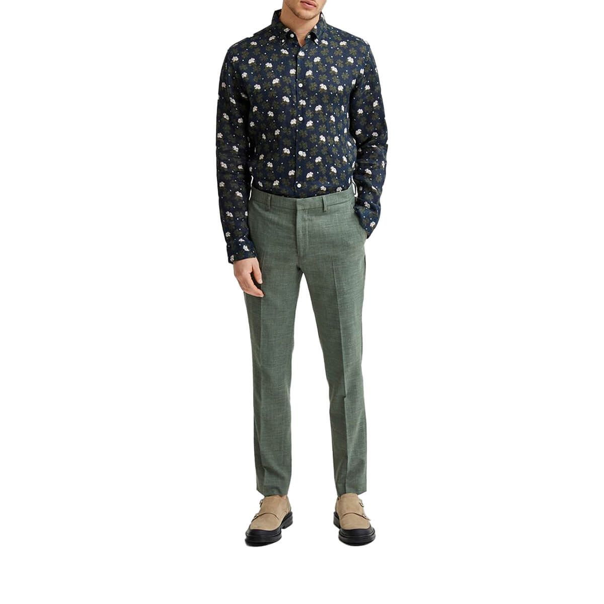 Button-Down Formal Linen Shirt