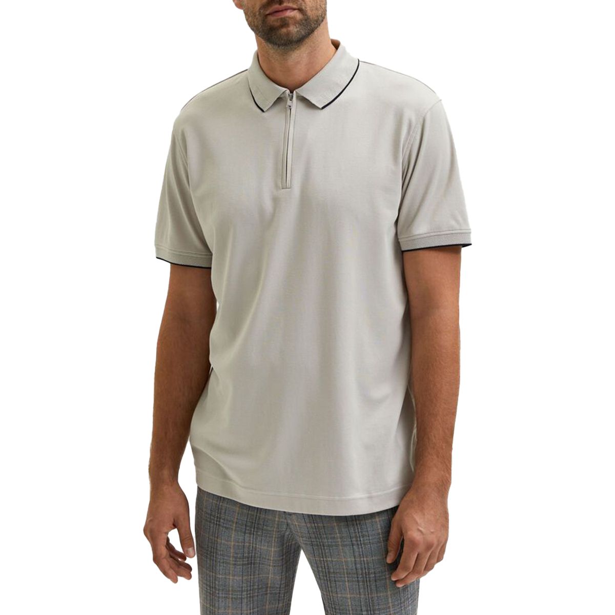 Quorter Zip Polo Shirt