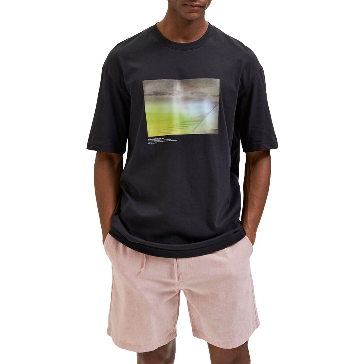 Ethereal Print Crewneck T-Shirt