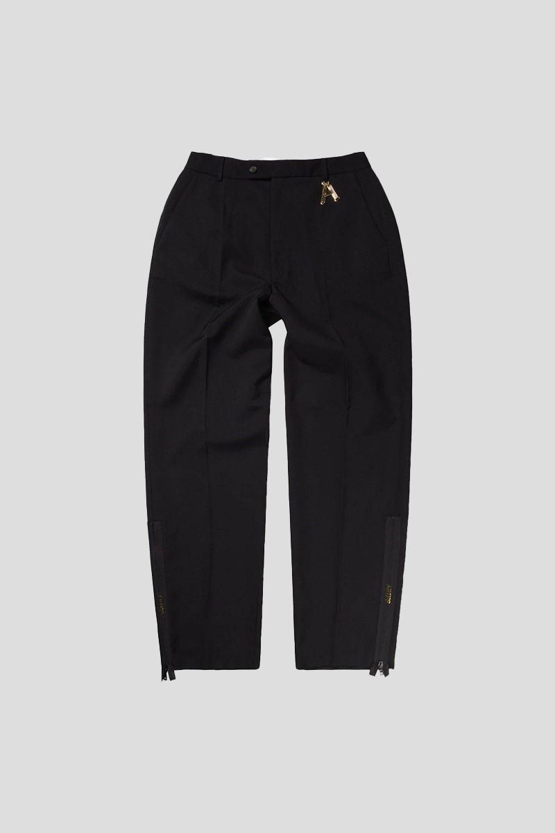 Zip Detail Tailored Trousers