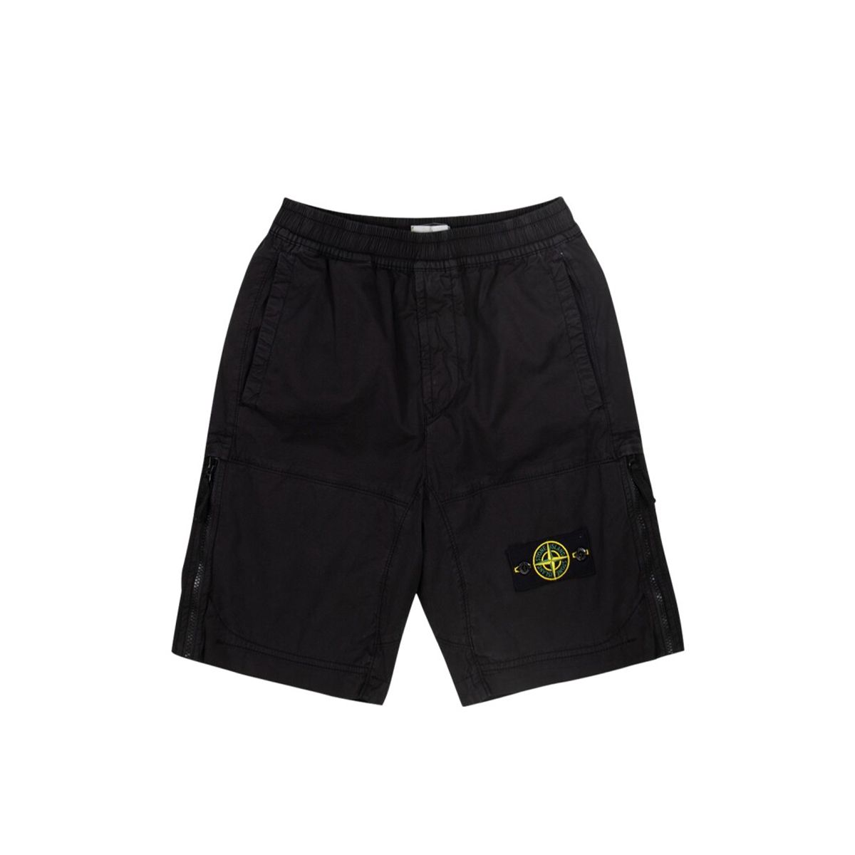 Cotton Twill Stretch Bermuda Shorts